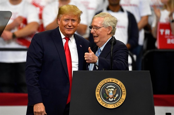 McConnell weighs endorsing Trump. It’s a stark turnaround after the Jan. 6,...