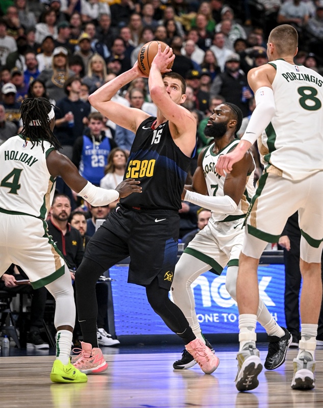 Nikola Jokic, Nuggets hold off late comeback to sweep Boston Celtics in regular-season series