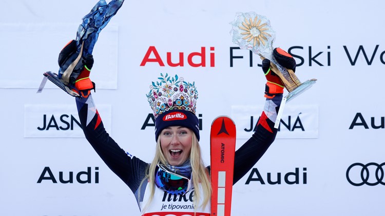 Shiffrin concedes ski World Cup title ahead of comeback, talks of Kilde's 'life and death' injury