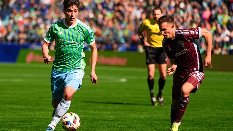 Cabral's late goal nets 1-1 draw for Colorado Rapids with Sounders in Seattle