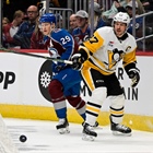 Nathan MacKinnon sets Avalanche record for points in a season as Colorado comes back to beat Pittsburgh