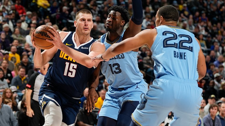 Nikola Jokic scores 29, Western Conference-leading Nuggets beat Grizzlies 128-103