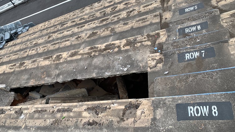 Moonshine cave found underneath speedway grandstands, track officials say