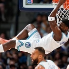 McDaniels, Edwards lead surging Timberwolves past Nuggets 111-98 and into 1st-place tie in West