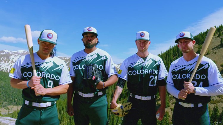 32 years of Colorado Rockies uniforms