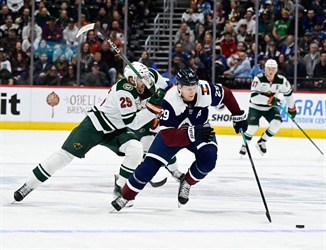 Nathan MacKinnon eviscerates Wild defense in much-needed Avalanche victory