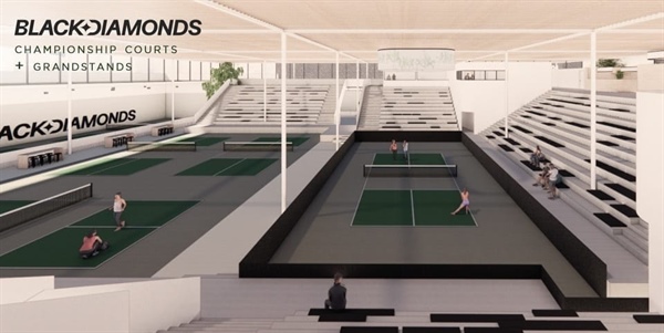 Utah Black Diamonds Pickleball Center Coming in the Summer 2025