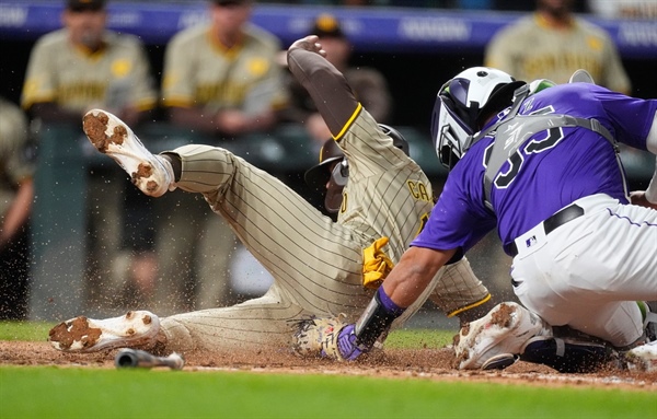 Rockies dominated by Dylan Cease in series-opening loss to Padres, become...