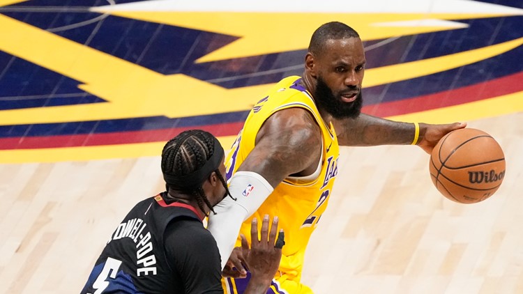 LeBron James rants at NBA's replay center for calls as Lakers lose on buzzer-beater