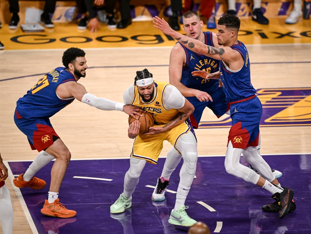 PHOTOS: Denver Nuggets beat Los Angeles Lakers 112-105 in Game 3 of first-round NBA playoff series