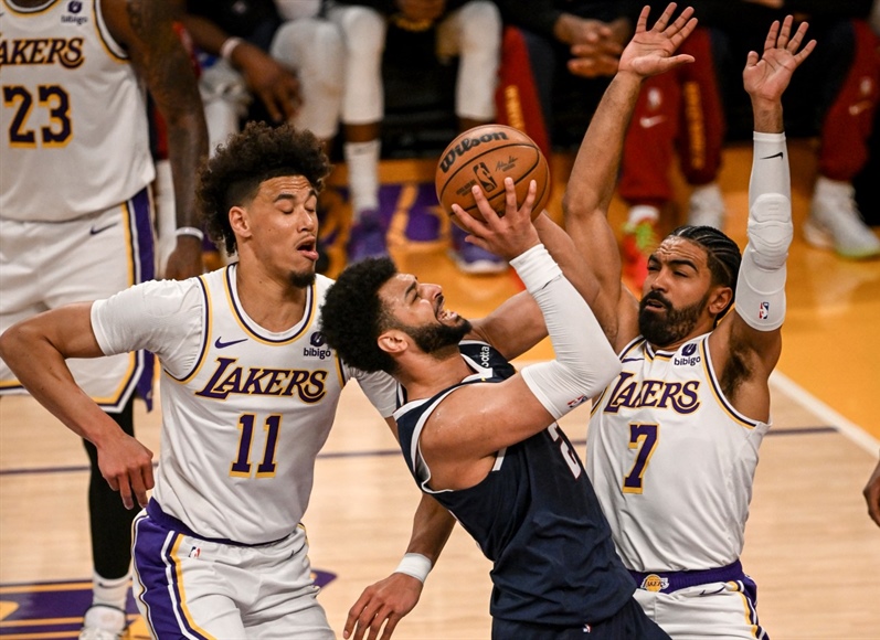 Sluggish Nuggets dominated by energized Lakers in Game 4, lose 119-108