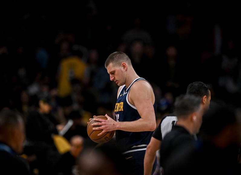 PHOTOS: Denver Nuggets fall to the Los Angeles Lakers 108-119 in Game 4 of...