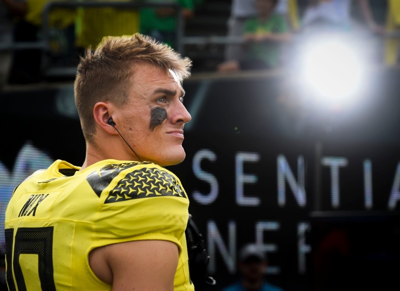 Bo Nix realized a dream going to Auburn, but Oregon prepared him for Broncos’...