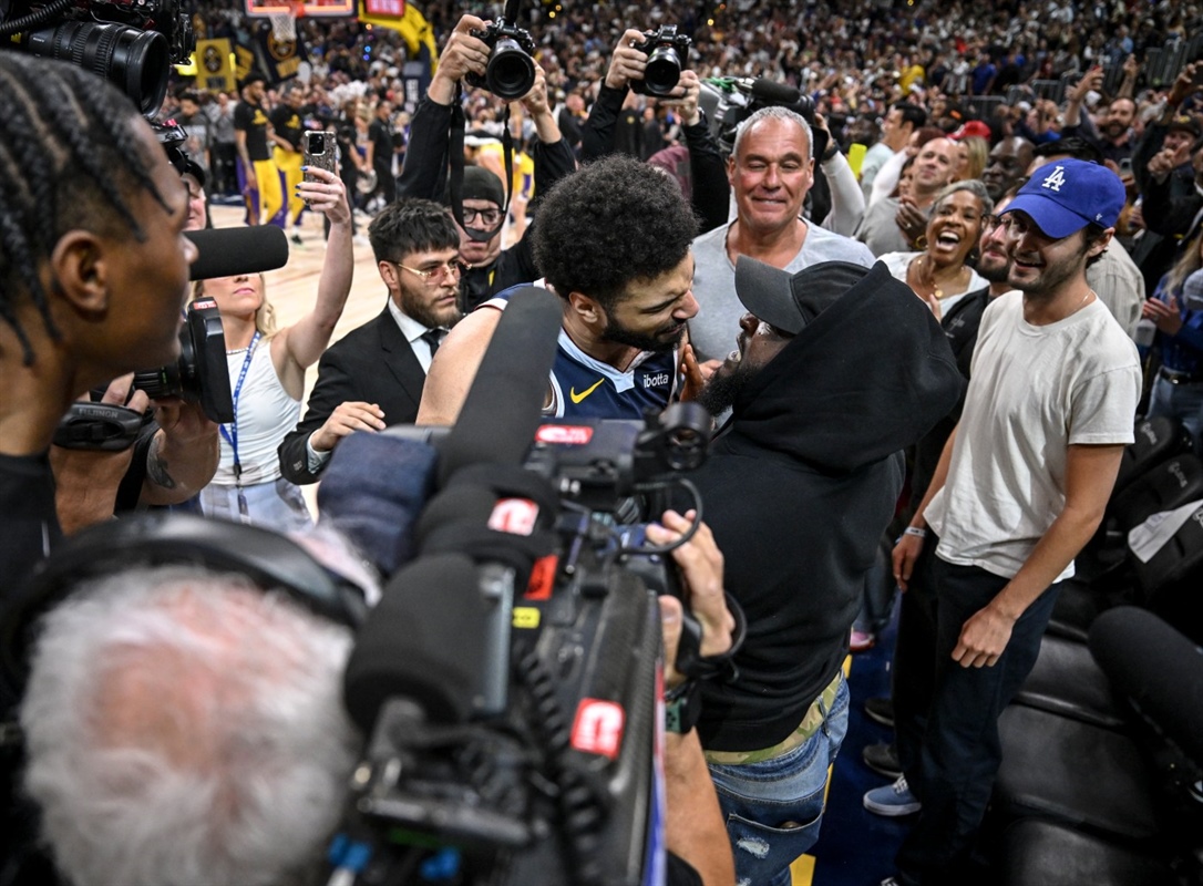 PHOTOS: Denver Nuggets put away Los Angeles Lakers 108-106 in Game 5, win first-round series 4-1