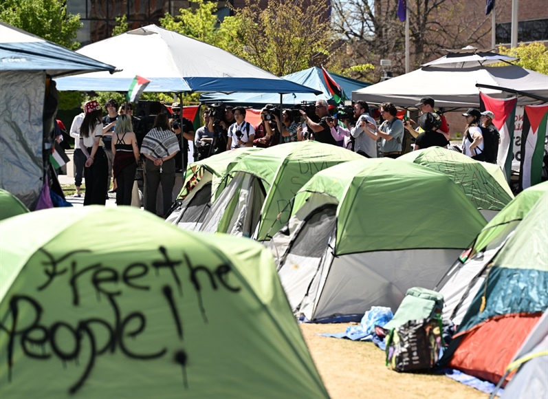 Pro-Palestine protests spread to more Colorado college campuses as Auraria...