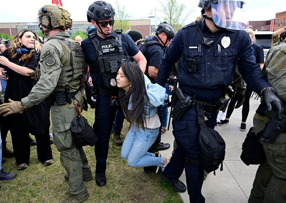 Denver police refused Auraria’s second request to clear pro-Palestine encampment; chief says “no legal way” to do so