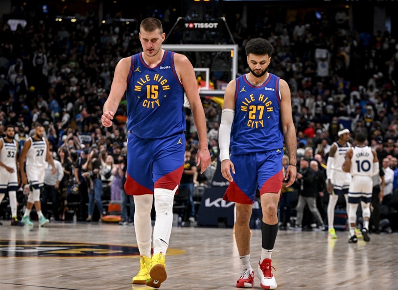 Nuggets never trailed a playoff series in 2023 NBA championship run. Timberwolves...