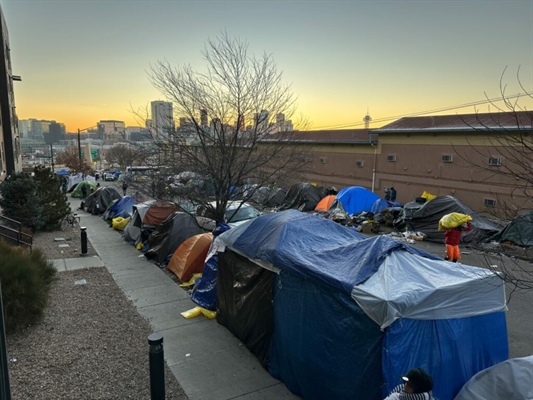 Migrant Camp Near Speer and Zuni Dismantled, Residents Head Indoors or Disperse