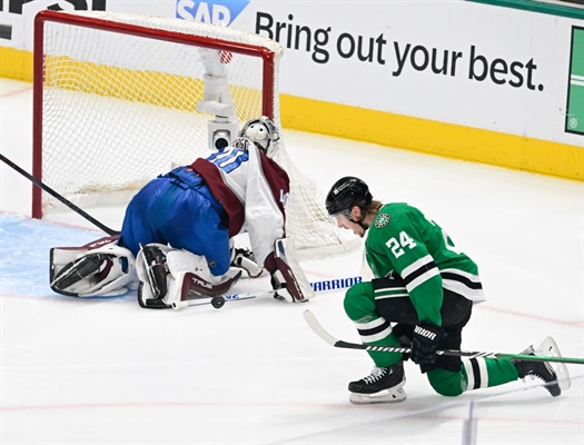 Stars’ top players respond, another Avalanche comeback falls just short in Game 2 defeat