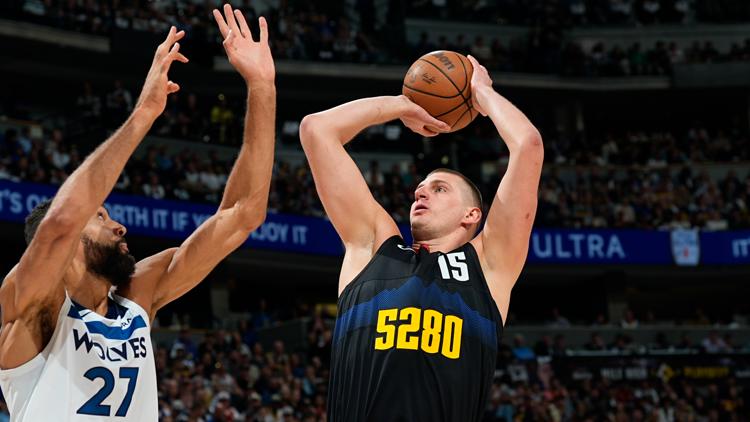 Jokic scores 40, Nuggets shut down Edwards in 112-97 win over Wolves for a 3-2 series lead