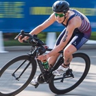 Taylor Knibb wins US cycling time trial to earn spot in Paris in a second sport