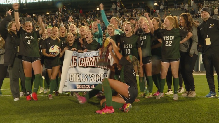 Mountain Vista edges rival Rock Canyon in 5A girls soccer championship