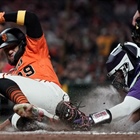 Giants come back twice to beat Rockies 9-8