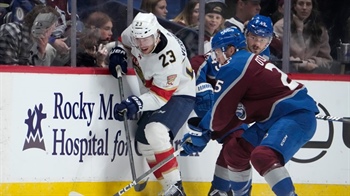 Sam Reinhart scores 3 more goals as the streaking Florida Panthers beat the Colorado Avalanche 8-4