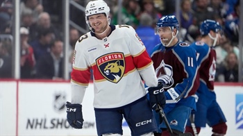 Reinhart's hat trick leads Panthers over Avalanche