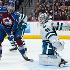 Nichushkin's late goal lifts Avalanche over slumping Sharks, 3-1