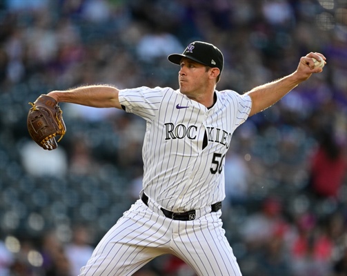 Rockies’ Ty Blach shuts down Guardians in 7-4 Colorado victory