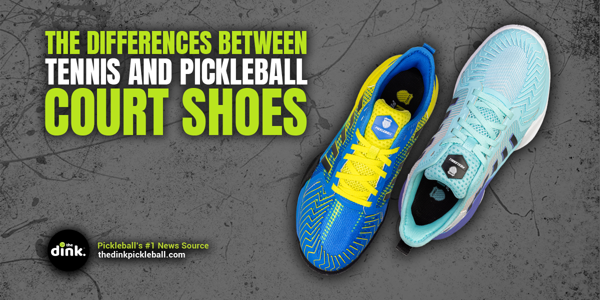 The Differences Between Tennis and Pickleball Court Shoes