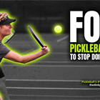 Four Shots to Remove From Your Pickleball Arsenal