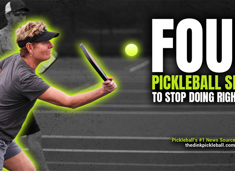 Four Shots to Remove From Your Pickleball Arsenal