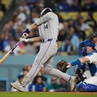 Tovar has 3 hits, homers as Rockies provide Hudson with run support in 4-1 victory over Dodgers