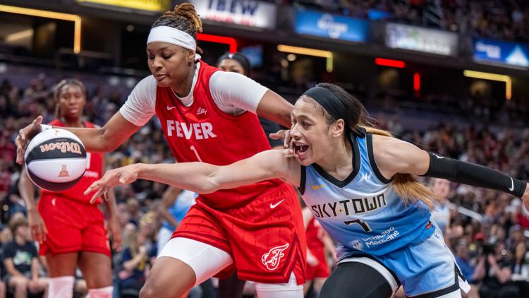 WNBA upgrades Chennedy Carter's foul on Caitlin Clark to a flagrant-1