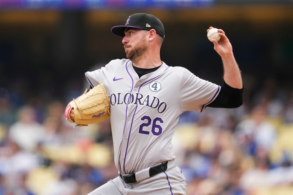 Rockies drop series finale against Dodgers after Austin Gomber lasts just...