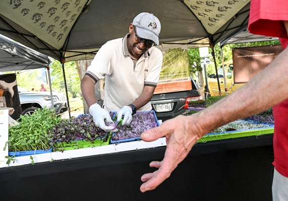 A Boulder program funded by its soda tax helps low-income residents buy...