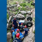 1 rescued after off-road vehicle accident in remote area of Colorado