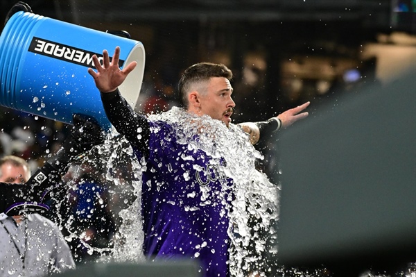 Jake Cave scores on Brenton Doyle’s walk-off sac fly as Rockies knock off...