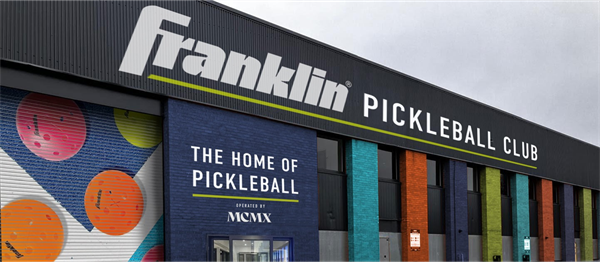 Franklin Sports and MCMX Join Forces to Announce England’s Largest Pickleball Club