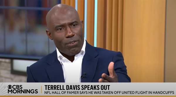 WATCH: Terrell Davis says he felt “powerless” after being handcuffed on...