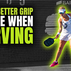 It's Time to Get a Grip on Your Serve and Turn It Into a Weapon