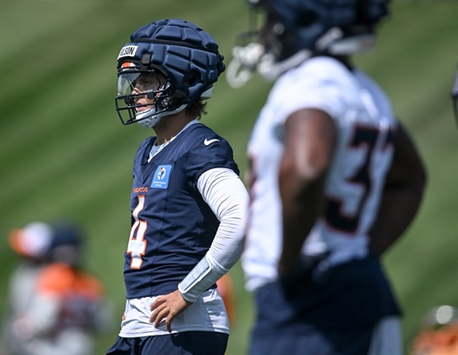 Broncos training camp rewind, Day 1: QB Zach Wilson takes turn in rotation and fans join the party for the first time this summer