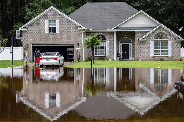 Tropical Storm Debby makes 2nd landfall in South Carolina, heavy rain expected up the East Coast