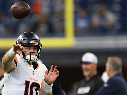 WATCH: Bo Nix connects with Marvin Mims Jr. for 1st NFL preseason touchdown pass