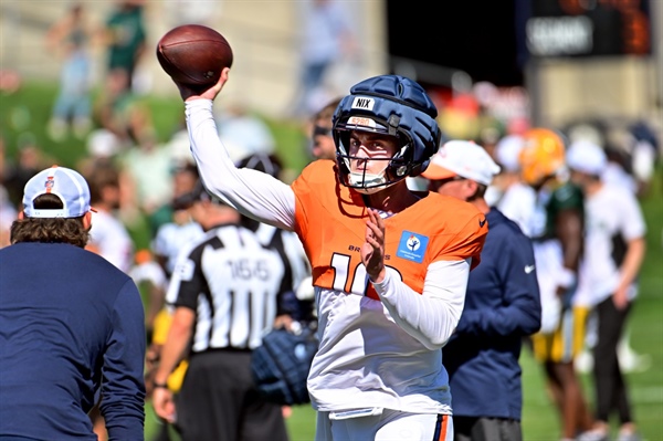 Broncos training camp rewind, Day 15: Bo Nix, Denver QBs sharp in leading Sean Payton’s “young and hungry” team vs. Packers in joint practice