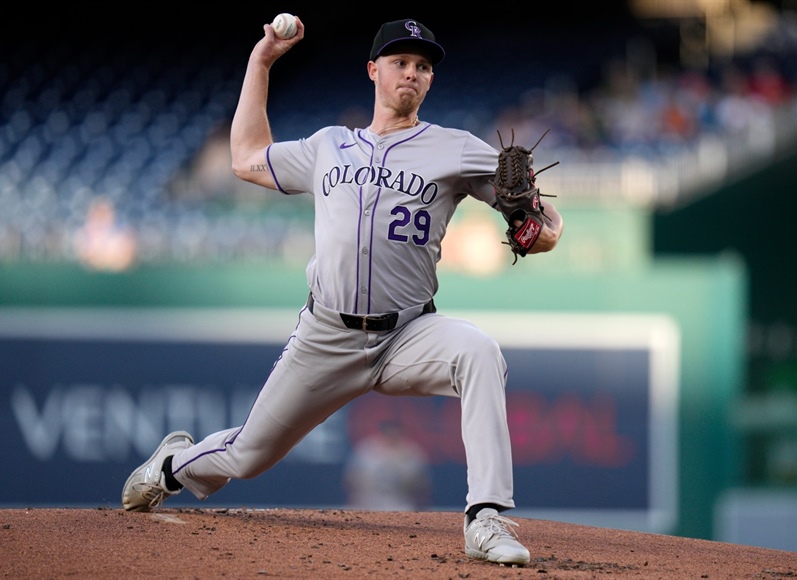 Rockies rookie Tanner Gordon roughed up in 6-1 loss to Nationals