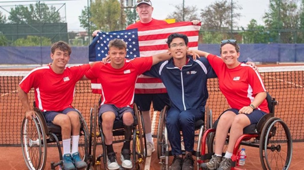 Colorado wheelchair tennis players help US junior team win World Team Cup