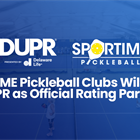 SPORTIME Pickleball Clubs To Adopt DUPR as Official Rating Partner